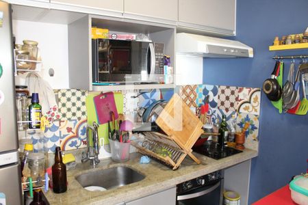 Sala / Cozinha de apartamento à venda com 1 quarto, 40m² em Barra Funda, São Paulo