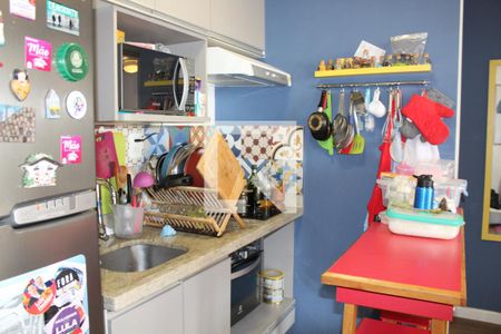 Sala / Cozinha de apartamento à venda com 1 quarto, 40m² em Barra Funda, São Paulo