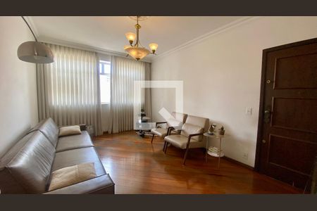 Sala 1 de apartamento à venda com 4 quartos, 150m² em Coração Eucarístico, Belo Horizonte