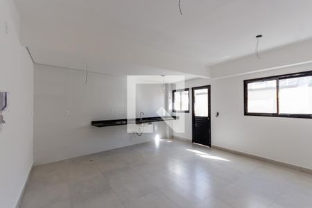 Sala e Cozinha de apartamento à venda com 2 quartos, 128m² em Vila Guiomar, Santo André