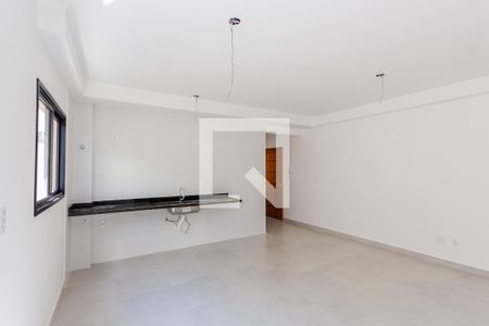 Sala/Cozinha de apartamento para alugar com 2 quartos, 106m² em Vila Guiomar, Santo André