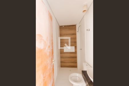 Banheiro de apartamento para alugar com 2 quartos, 53m² em Vila Guiomar, Santo André