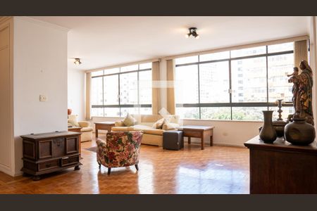 Sala de apartamento para alugar com 4 quartos, 228m² em Santa Cecilia, São Paulo