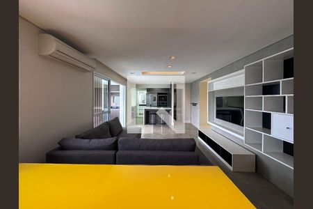 Sala de apartamento para alugar com 2 quartos, 109m² em Jardim Caravelas, São Paulo