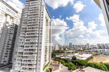 Sala/cozinha de apartamento para alugar com 1 quarto, 27m² em Barra Funda, São Paulo