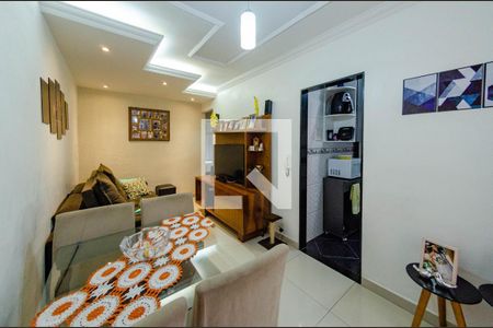 Sala de apartamento à venda com 3 quartos, 52m² em Alto Caiçaras, Belo Horizonte