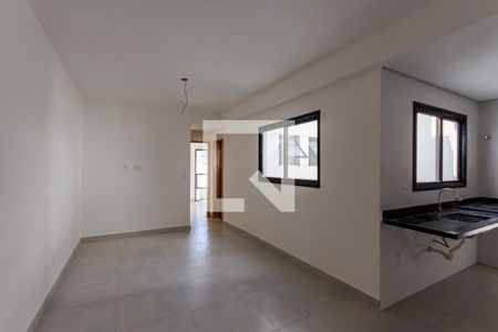 Sala de apartamento à venda com 2 quartos, 110m² em Vila Guiomar, Santo André