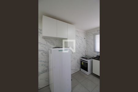 Detalhe da Sala/Cozinha de casa de condomínio para alugar com 1 quarto, 30m² em Vila Paulista, Guarulhos