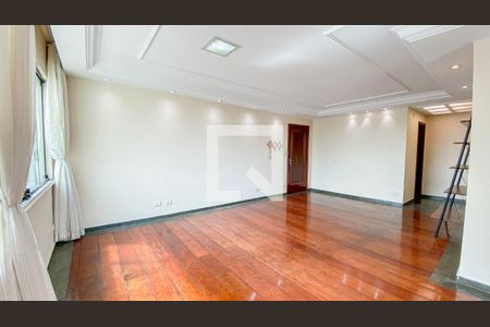 Sala - Sala de Jantar - Sala de Estar de apartamento para alugar com 3 quartos, 126m² em Centro, Santo André