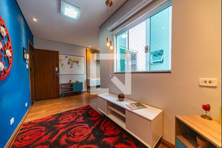 Sala de apartamento à venda com 2 quartos, 92m² em Vila Pires, Santo André