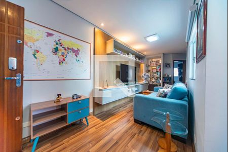 Sala de apartamento à venda com 2 quartos, 92m² em Vila Pires, Santo André