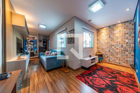 Sala de apartamento à venda com 2 quartos, 92m² em Vila Pires, Santo André