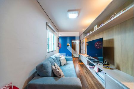 Sala de apartamento à venda com 2 quartos, 92m² em Vila Pires, Santo André