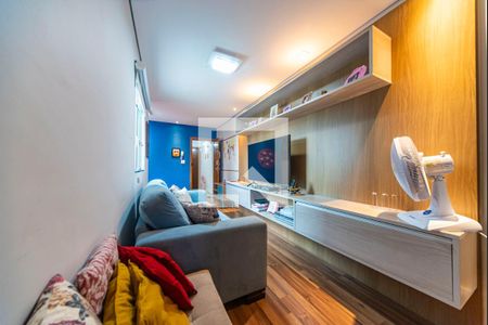 Sala de apartamento à venda com 2 quartos, 92m² em Vila Pires, Santo André
