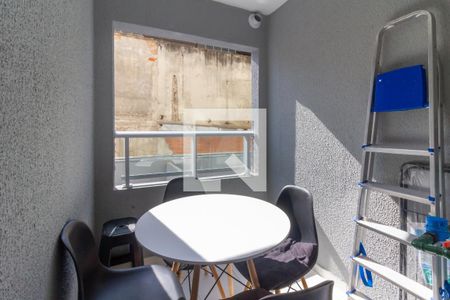 Varanda de apartamento à venda com 2 quartos, 31m² em Lapa, São Paulo