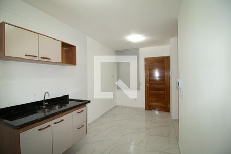 Sala cozinha e tanque de kitnet/studio à venda com 1 quarto, 27m² em Vila Constança, São Paulo