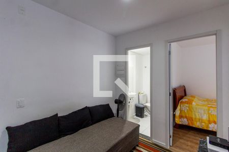 Sala e Cozinha Integrada de apartamento à venda com 2 quartos, 30m² em Cidade Antônio Estêvão de Carvalho, São Paulo