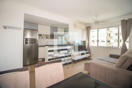 Sala de apartamento à venda com 3 quartos, 65m² em Vila Ipiranga, Porto Alegre