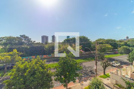 Vista da Sala de apartamento à venda com 1 quarto, 48m² em Cristal, Porto Alegre