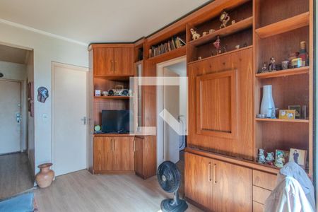 Sala de apartamento à venda com 1 quarto, 48m² em Cristal, Porto Alegre