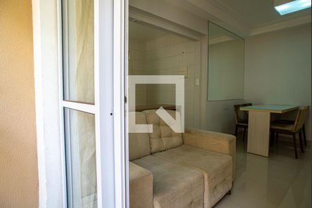 Varanda da Sala de apartamento à venda com 1 quarto, 37m² em Vila Buarque, São Paulo