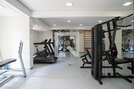 Área comum - Academia de apartamento à venda com 1 quarto, 37m² em Vila Buarque, São Paulo