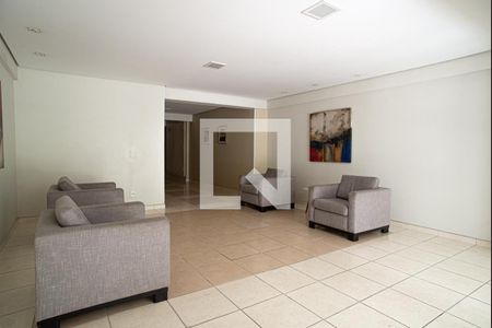 Apartamento à venda com 37m², 1 quarto e 1 vaga Apartamento à venda com 37m², 1 quarto e 1 vagaÁrea comum - Hall Social