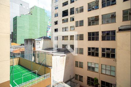 Vista da Varanda da Sala de apartamento à venda com 1 quarto, 37m² em Vila Buarque, São Paulo