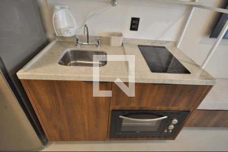 Studio à venda com 26m², 1 quarto e sem vagaCozinha