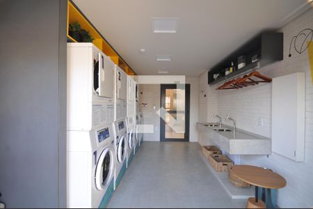 Studio à venda com 26m², 1 quarto e sem vagaLavanderia