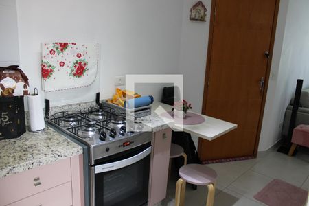 Sala / Cozinha / Área de Serviço de casa de condomínio à venda com 2 quartos, 46m² em Água Fria, São Paulo