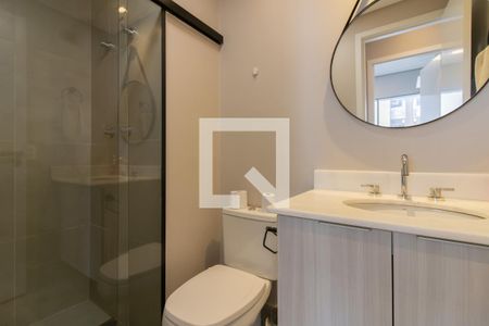 Apartamento para alugar com 40m², 1 quarto e 1 vaga Apartamento para alugar com 40m², 1 quarto e 1 vagaBanheiro