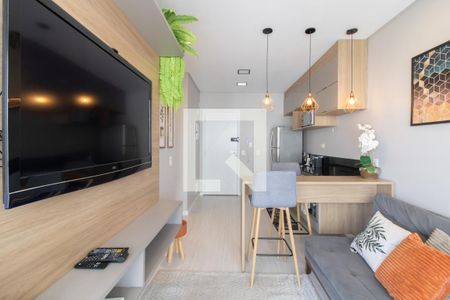 Sala de apartamento para alugar com 1 quarto, 40m² em Macedo, Guarulhos
