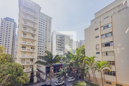 Vista da Sala de apartamento para alugar com 3 quartos, 130m² em Jardim Paulista, São Paulo