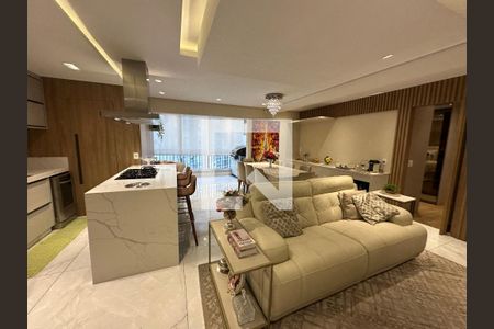 Sala de apartamento à venda com 3 quartos, 110m² em Alphaville Empresarial, Barueri