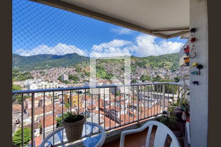 Varanda da Sala de apartamento à venda com 3 quartos, 122m² em Andaraí, Rio de Janeiro