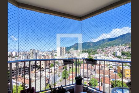 Varanda da Sala de apartamento à venda com 3 quartos, 122m² em Andaraí, Rio de Janeiro