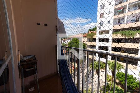 Varanda de apartamento à venda com 3 quartos, 90m² em Santana, Niterói