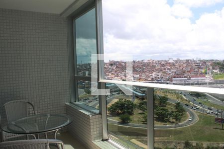 Varanda Studio de kitnet/studio para alugar com 1 quarto, 48m² em Caminho das Árvores, Salvador