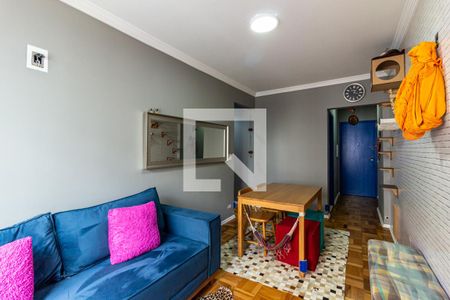 Sala de apartamento à venda com 1 quarto, 56m² em Vila Buarque, São Paulo