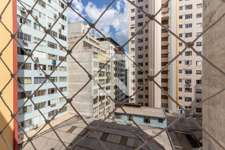 Sala - Vista de apartamento à venda com 1 quarto, 56m² em Vila Buarque, São Paulo