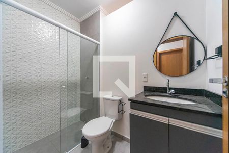 Banheiro  de apartamento para alugar com 3 quartos, 115m² em Vila Alice, Santo André