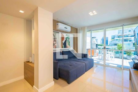Sala de apartamento à venda com 2 quartos, 115m² em Barra da Tijuca, Rio de Janeiro