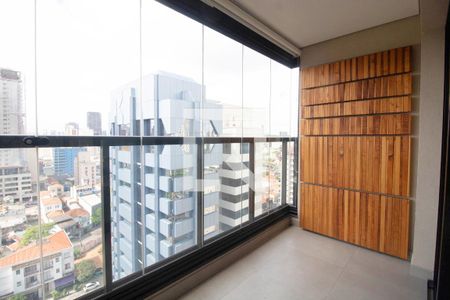 Varanda de apartamento à venda com 1 quarto, 56m² em Pinheiros, São Paulo