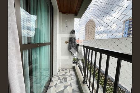 Varanda da Sala de apartamento à venda com 3 quartos, 80m² em Vila Monte Alegre, São Paulo