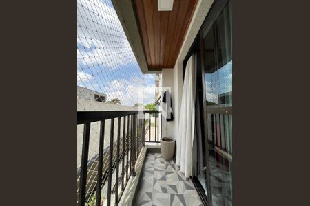 Varanda da Sala de apartamento à venda com 3 quartos, 80m² em Vila Monte Alegre, São Paulo