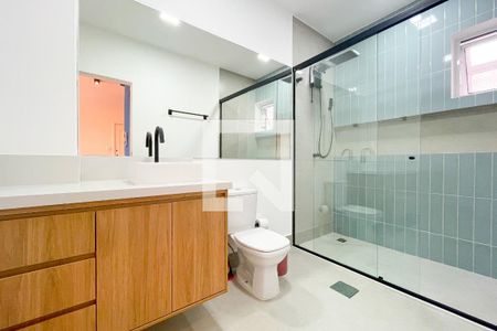 Banheiro de apartamento para alugar com 1 quarto, 77m² em Cerqueira César, São Paulo