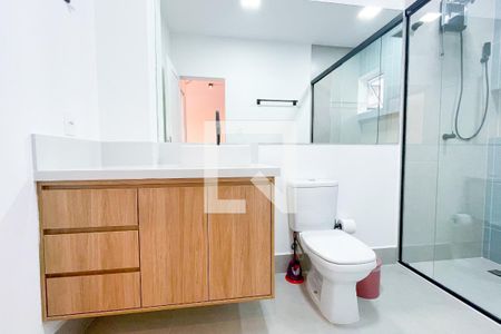 Apartamento para alugar com 77m², 1 quarto e sem vagaBanheiro