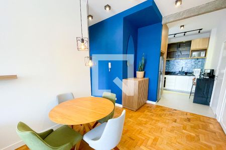 Sala de apartamento para alugar com 1 quarto, 77m² em Cerqueira César, São Paulo