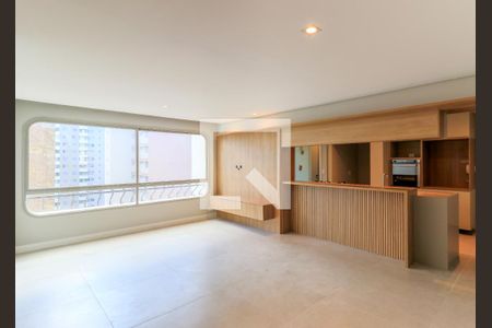 Sala de apartamento para alugar com 3 quartos, 113m² em Cidade Monções, São Paulo